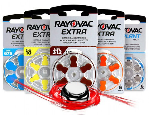 Rayovac - hoortoestel batterijen